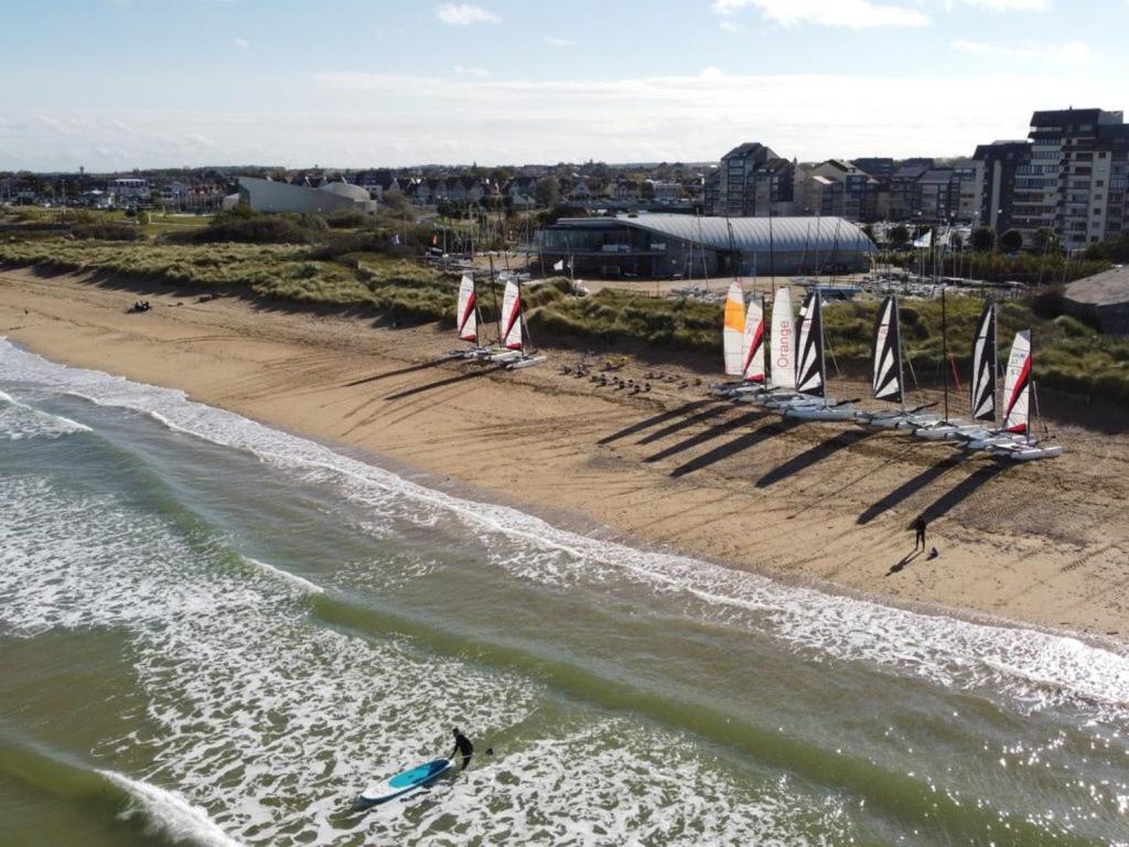 "O'Dbark" - Duplex 2 Etoiles - A 100M De La Plage Avec Jardin 库尔瑟勒·苏尔·梅尔 外观 照片